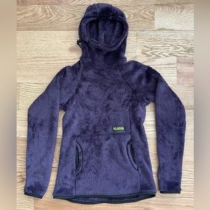 Melanzana highloft hoodie